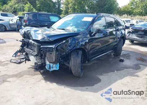 2024 Cadillac Xt4 Awd Sport z USA, uszkodzony, nr VIN 1GYFZFR40RF228626